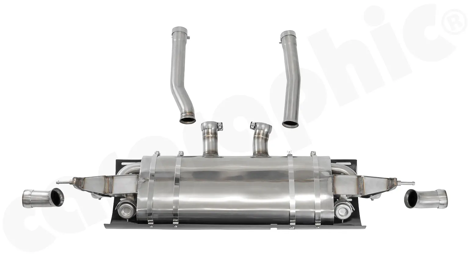 CARGRAPHIC Sportauspuff für Porsche Cayenne 957 