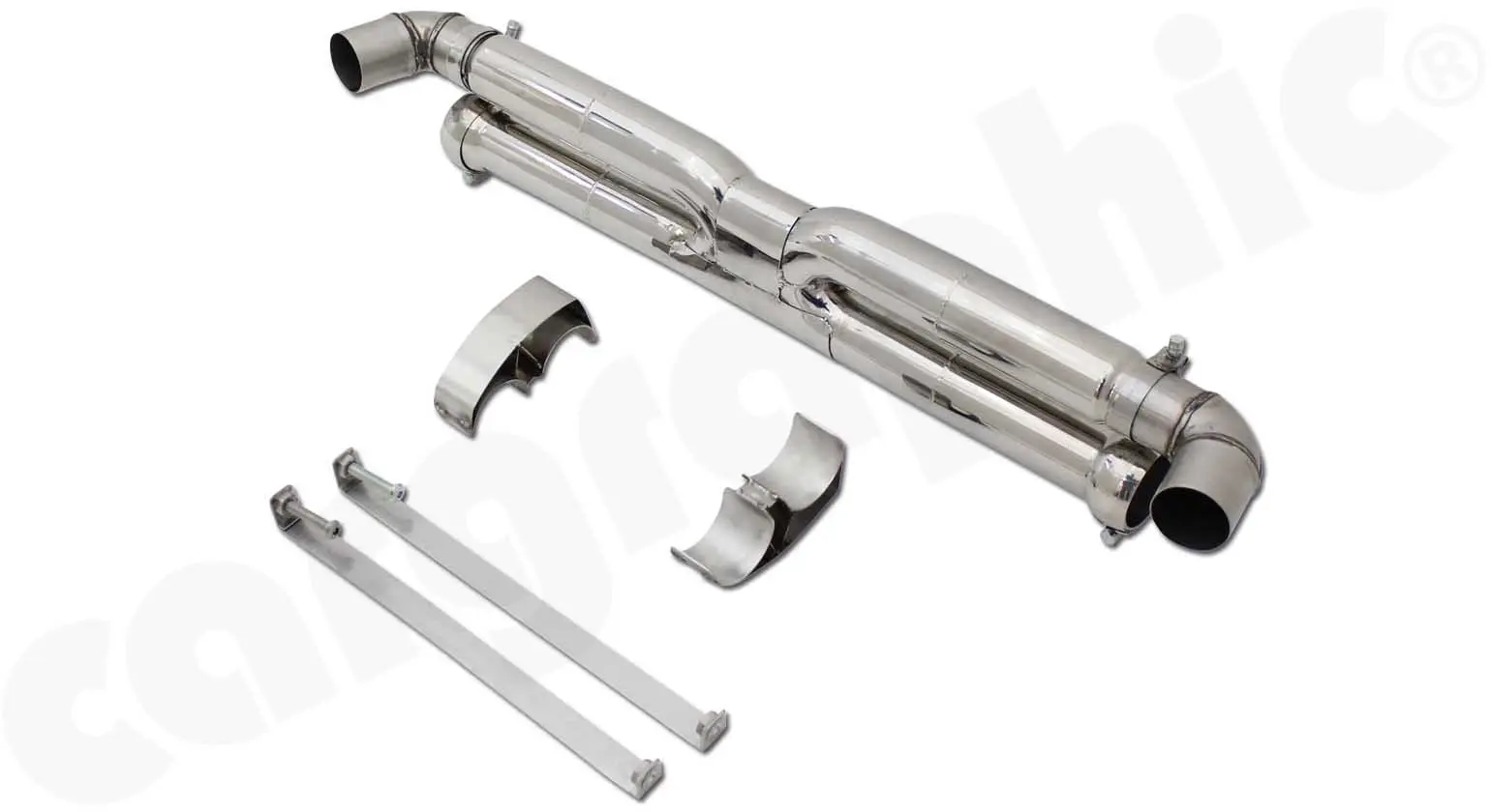 Sport Endschalldämpferrohrsatz für Porsche 997 Turbo Foto