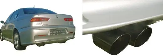 Bastuck Sportauspuff Alfa Romeo 156 932 2x76mm Foto