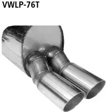 Bastuck Sportauspuff Seat Arosa 6H/6HS 2x76mm kaufen