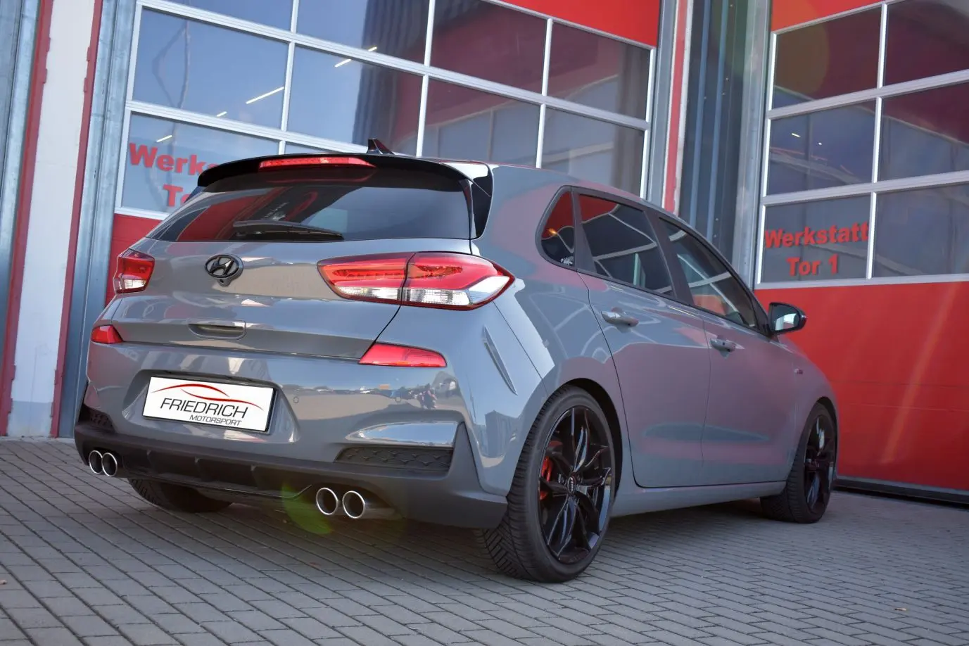 Sportauspuff Hyundai i30 PDE Friedrich Motorsport