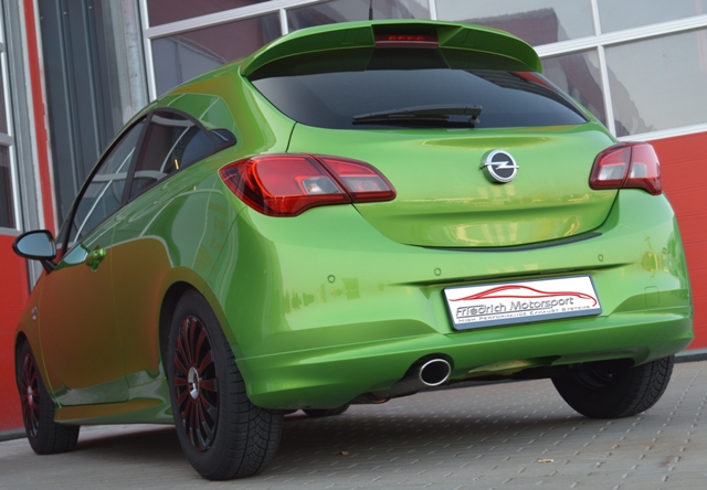 Friedrich Motorsport Sportendschalldämpfer Opel Corsa E 
