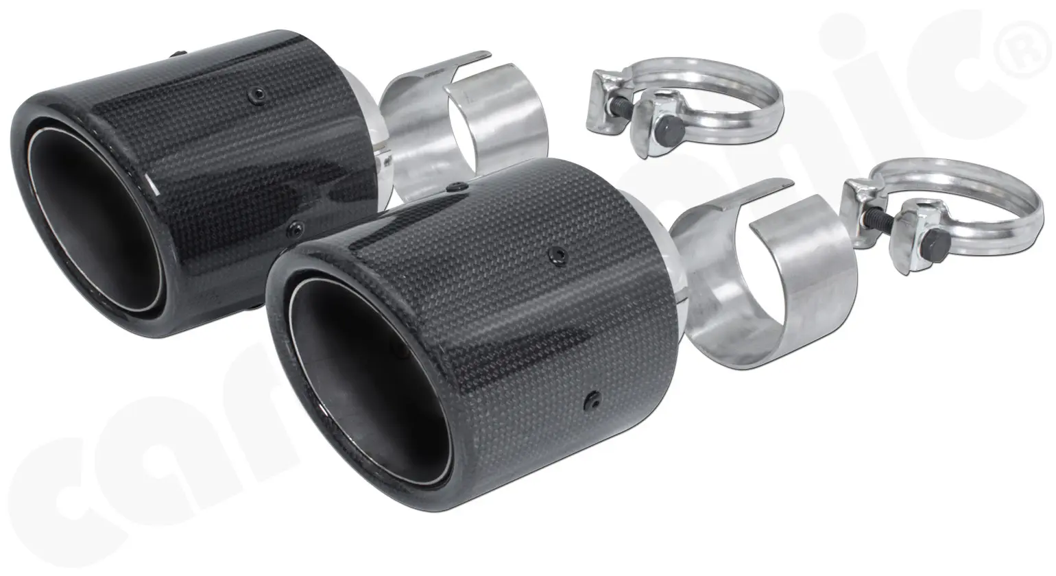 CARGRAPHIC Sport Endrohre für Porsche 718 Bild