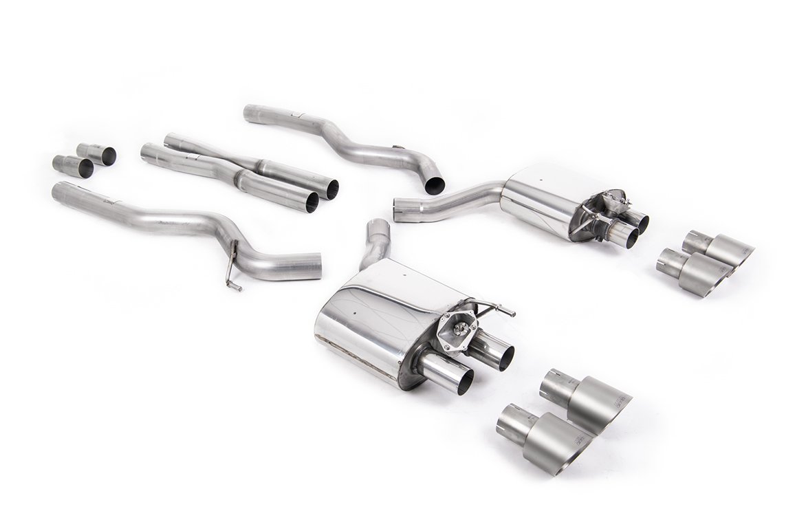 Milltek Komplettanlage (resonated) für Ford Mustang MK6 5.0 V8 GT Facelift