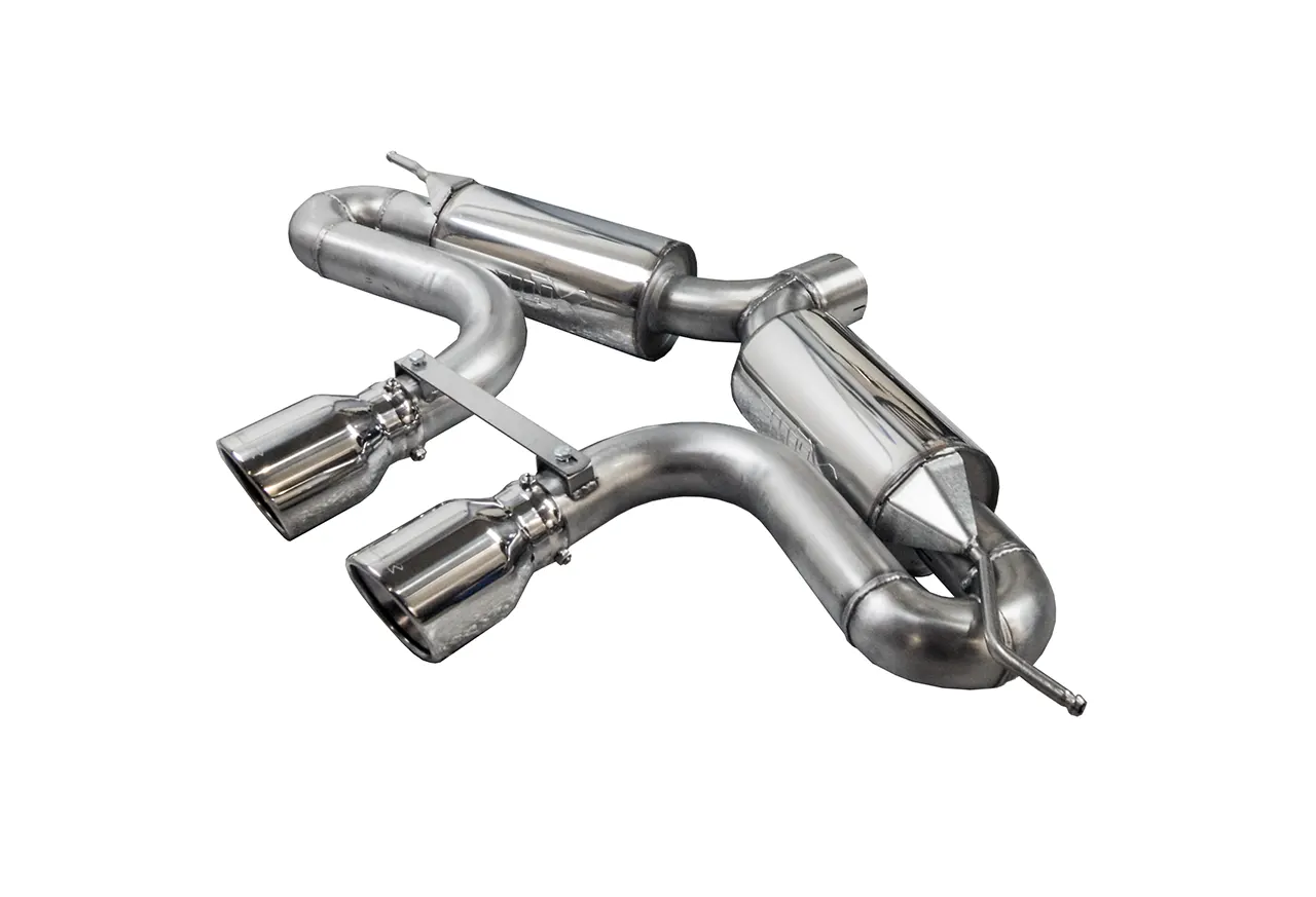 Bull-X ECE Endschalldämpfer 3" Y-Style R32 Look 1K Plattform 1.8-2.0 T(F)SI FWD (z.B. Golf 5/6)  Bull-X ECE Endschalldämpfer R32 Look für Golf 5/6 kaufen