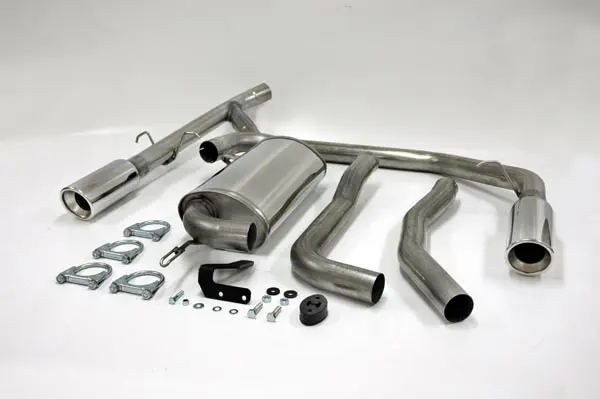 Friedrich Motorsport Gr.A Duplexanlage Edelstahl 