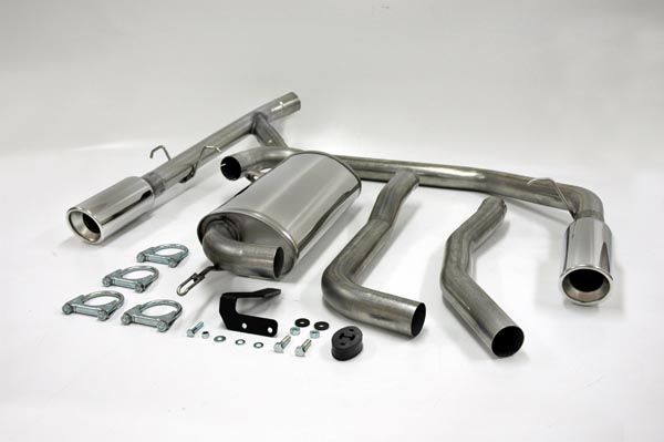 Friedrich Motorsport Gr.A Duplexanlage Edelstahl 