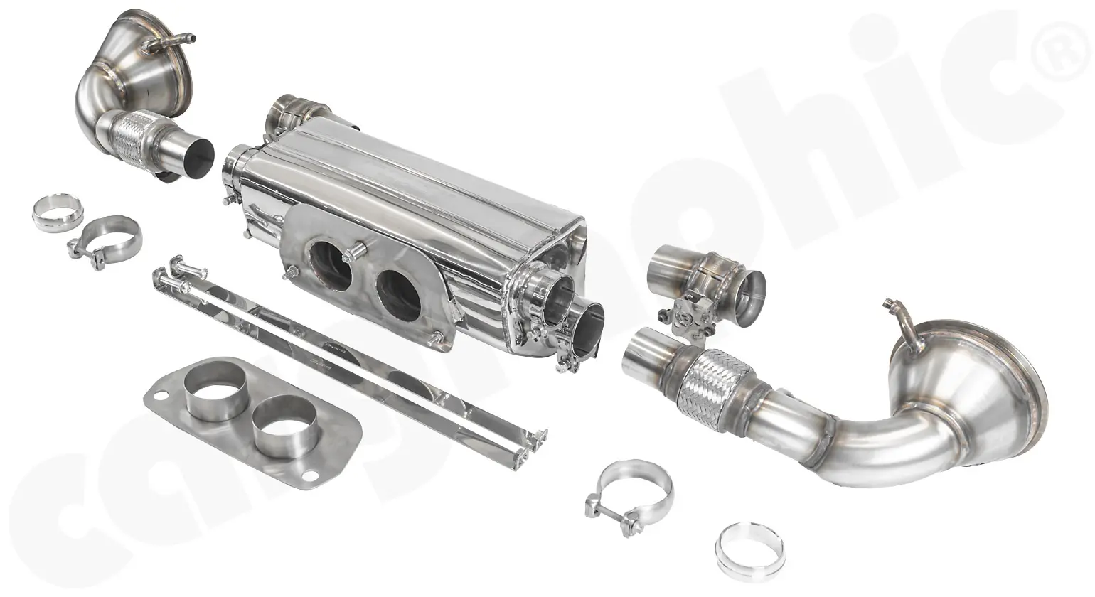 CARGRAPHIC Sportauspuff für Porsche 992 GT3 Details