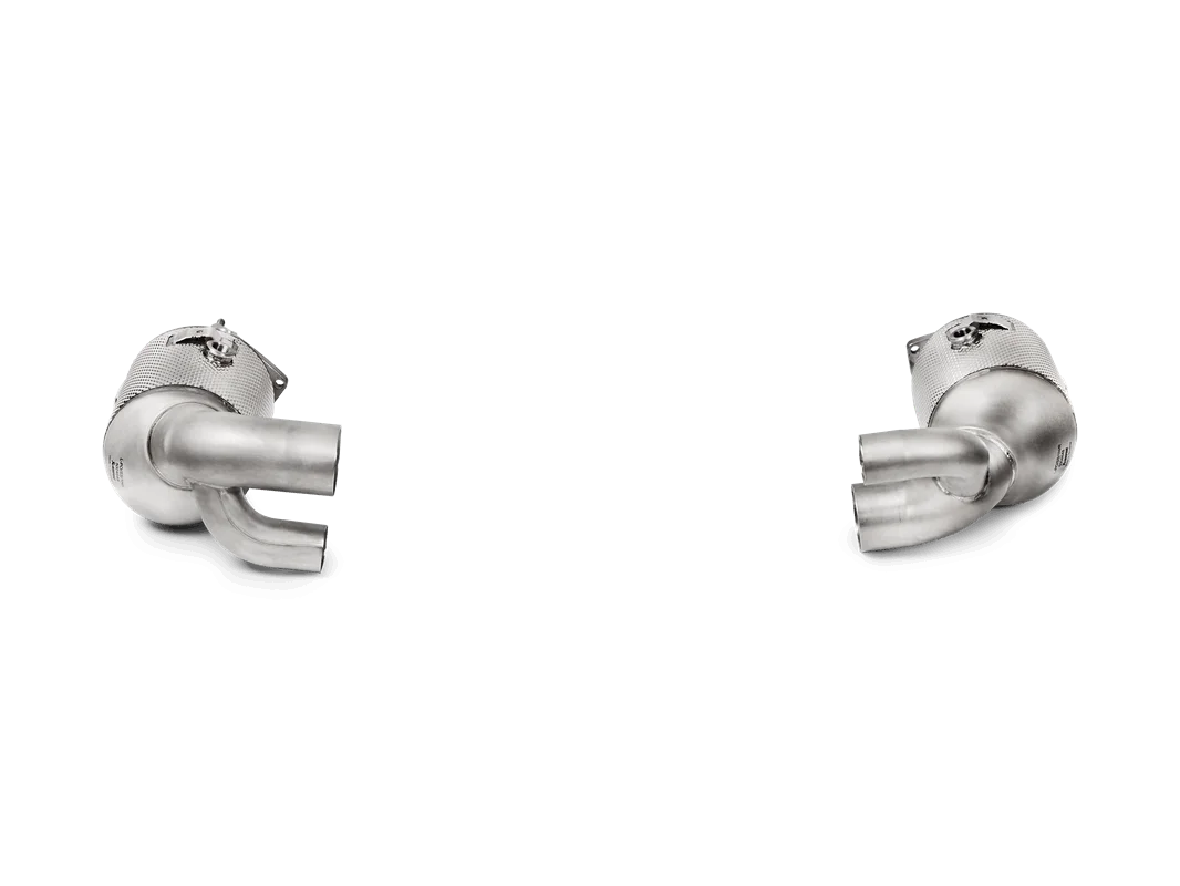 Akrapovic Link Pipe Set w Cat (SS) für Porsche 991.2 Carrera