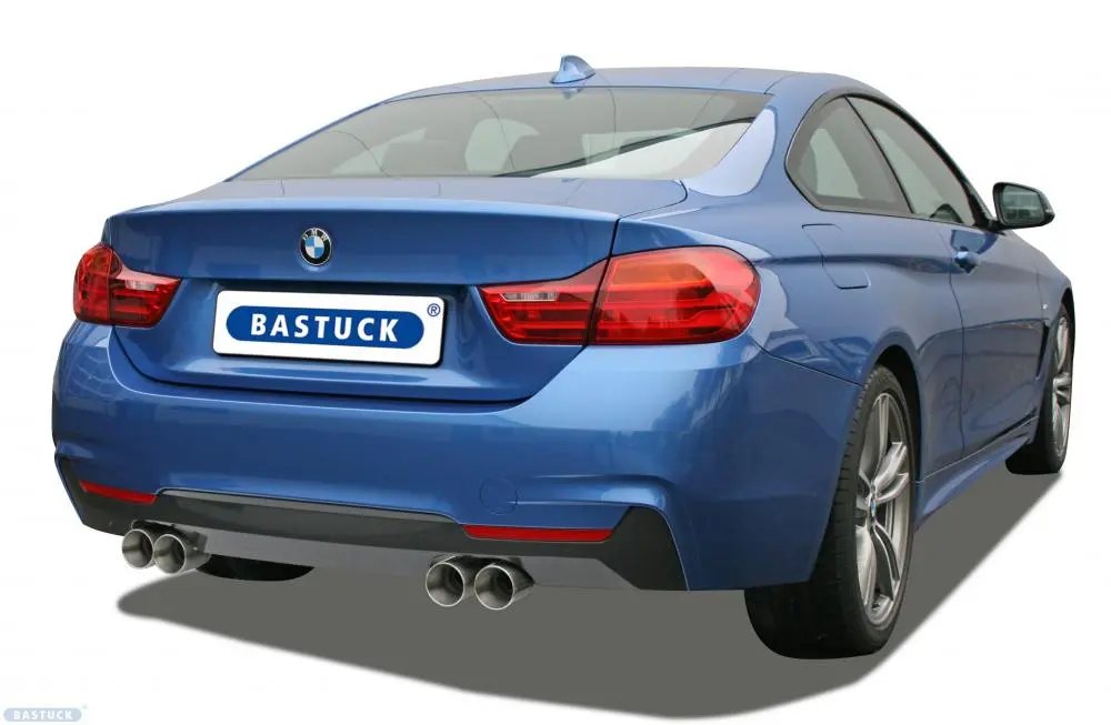 Bastuck Sportauspuff BMW 428i F33 2x85mm Race Foto