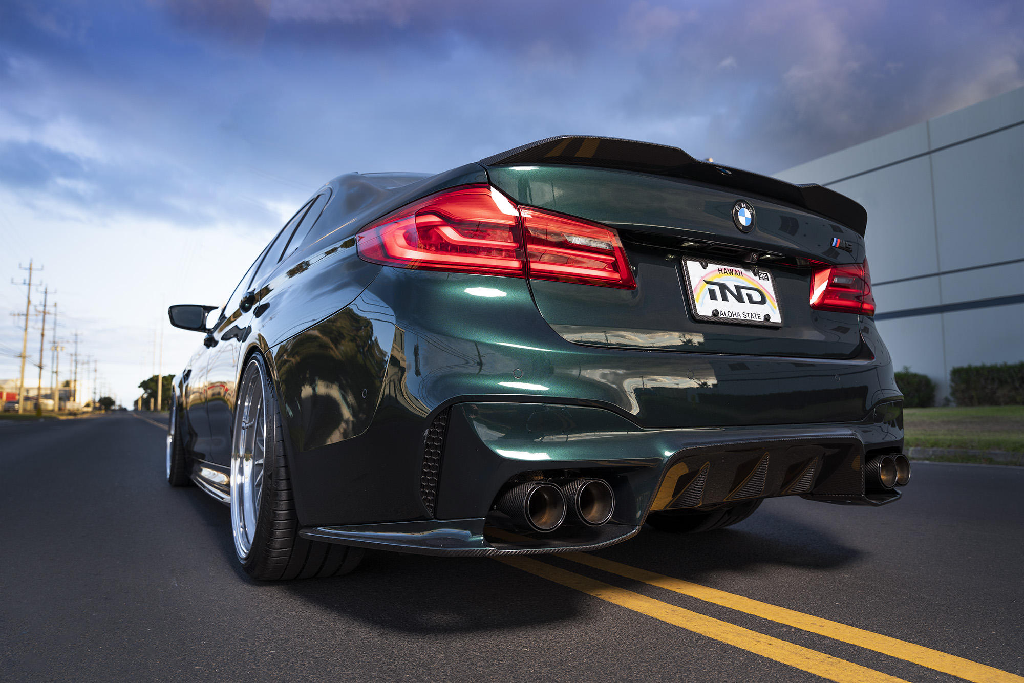 Eisenmann Endschalldämpfer für BMW M5 F90 + Competition 4x90mm EG-Genehmigung