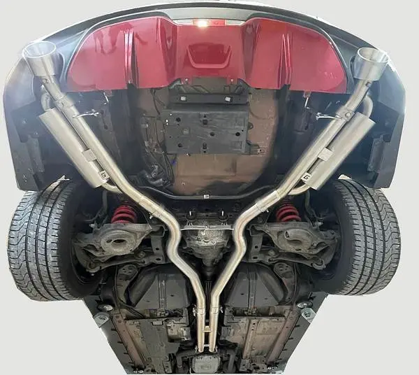 Grail Komplettanlage Ford Mustang Gen. 6 Ecoboost 2.3T (Bj. 2014-2020) (EU-Modell) - 3-Zoll ECE