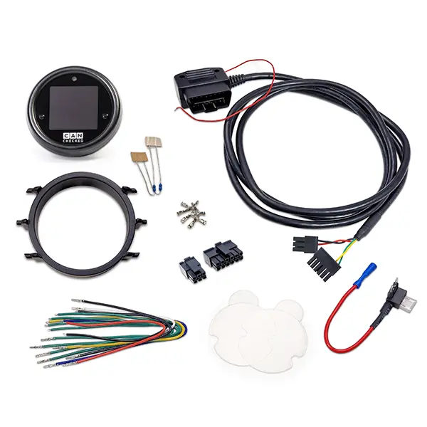CANchecked Daten-Display Mercedes 205 LHD/RHD MFD15 Gen2