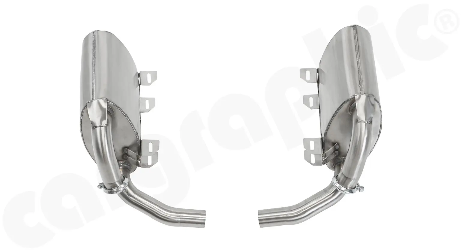 CARGRAPHIC Sportauspuff für Porsche 996 GT3 RS 