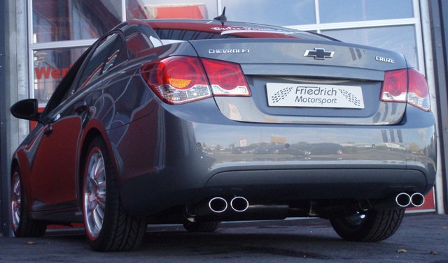 Friedrich Motorsport Gr.A Duplexanlage Chevrolet Cruze Limousine 