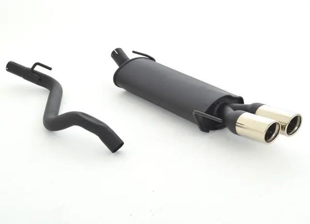 Friedrich Motorsport Sportendschalldämpfer aluminierter Stahl 