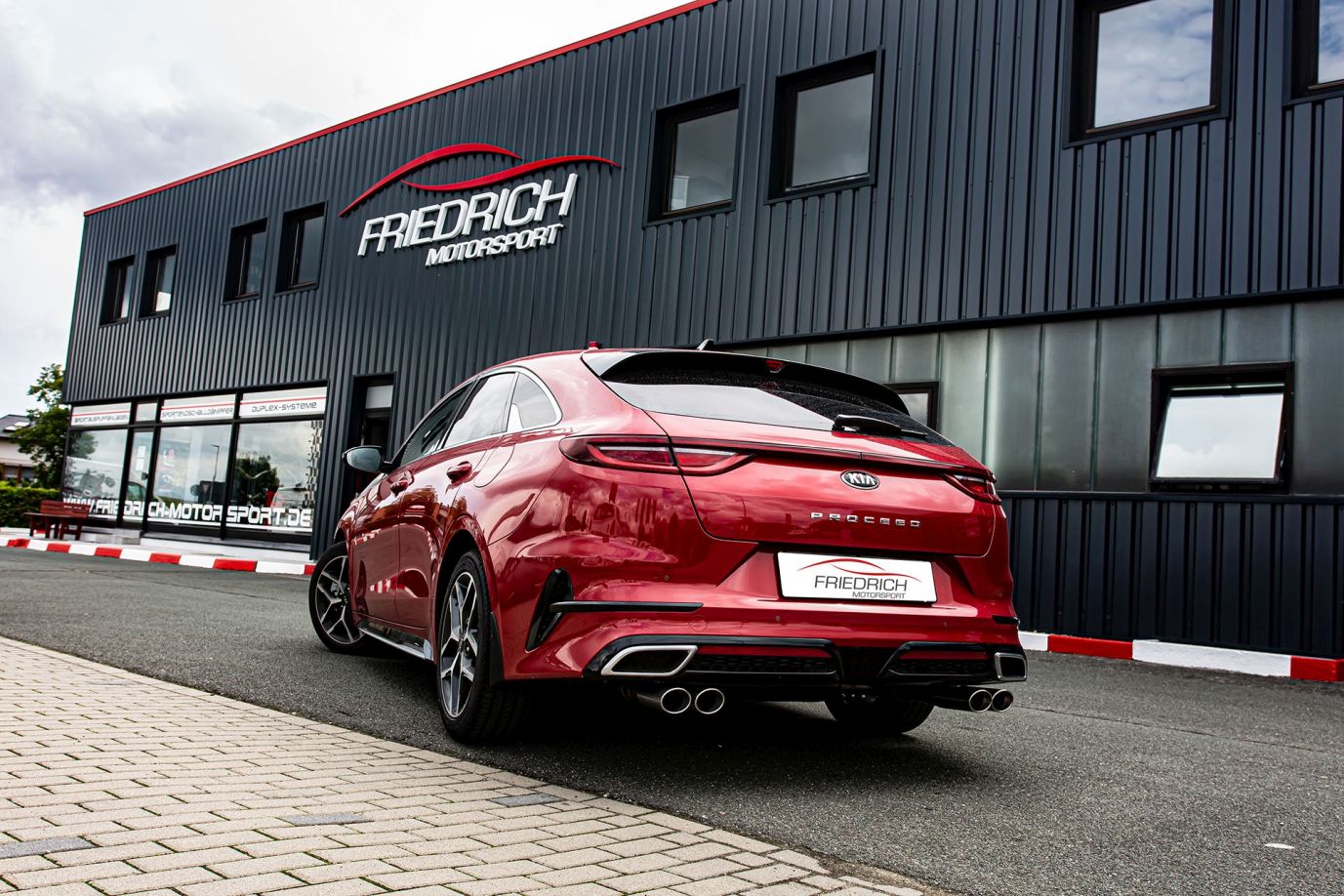 Sportauspuff KIA ProCeed GT-Line CD Friedrich Motorsport Foto