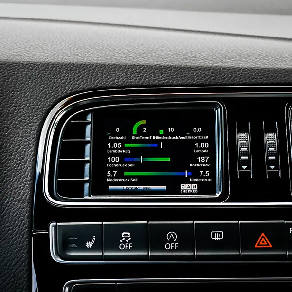 CANchecked Daten-Display VW Polo MK5 6C Tuning Anleitung