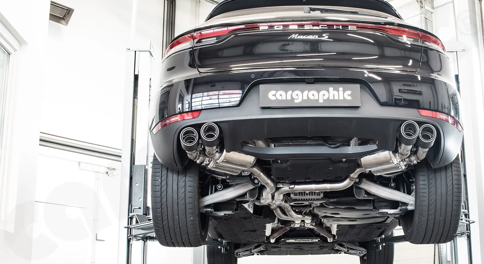 CARGRAPHIC Sportabgasanlage für Porsche Macan günstig
