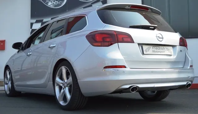 Friedrich Motorsport Duplex Endschalldämpfer Opel Astra 