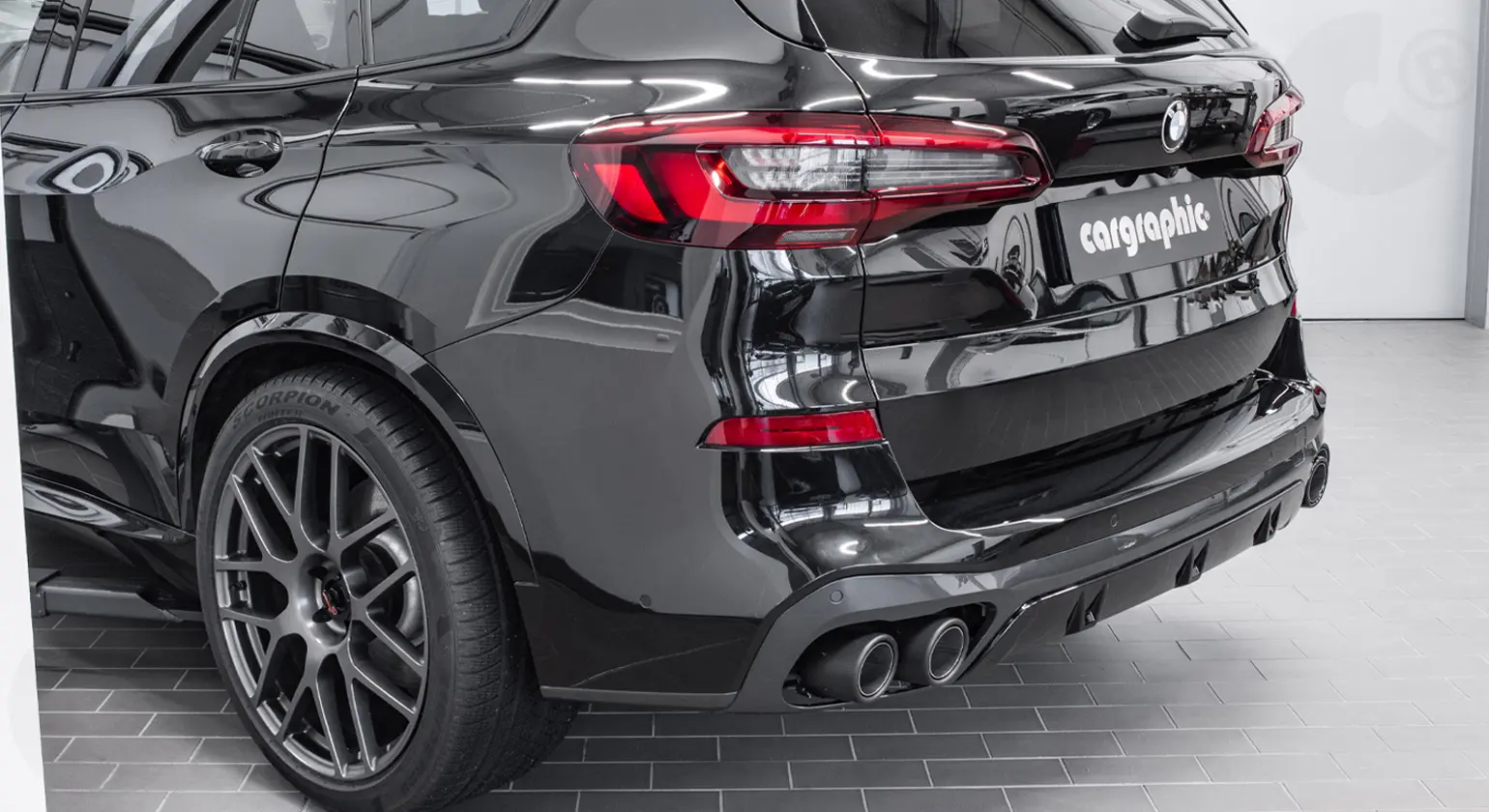 CARGRAPHIC Doppelendrohrsatz für BMW X5 G05/X6 G06 Bild