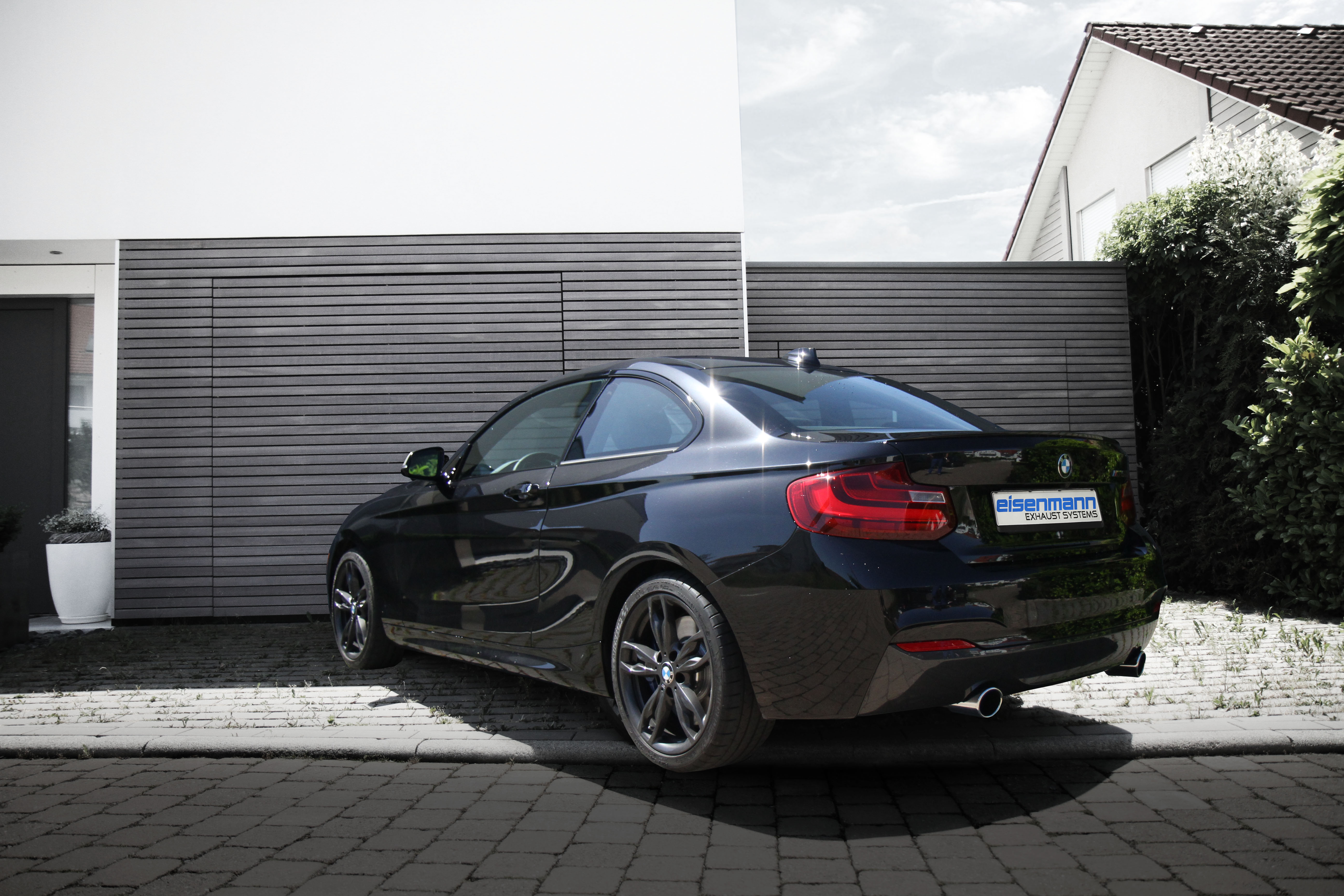 Eisenmann Endschalldämpfer für BMW M240i F22 F23 2x90mm EG-Genehmigung Eisenmann Endschalldämpfer BMW M240i 2x90mm EG kaufen