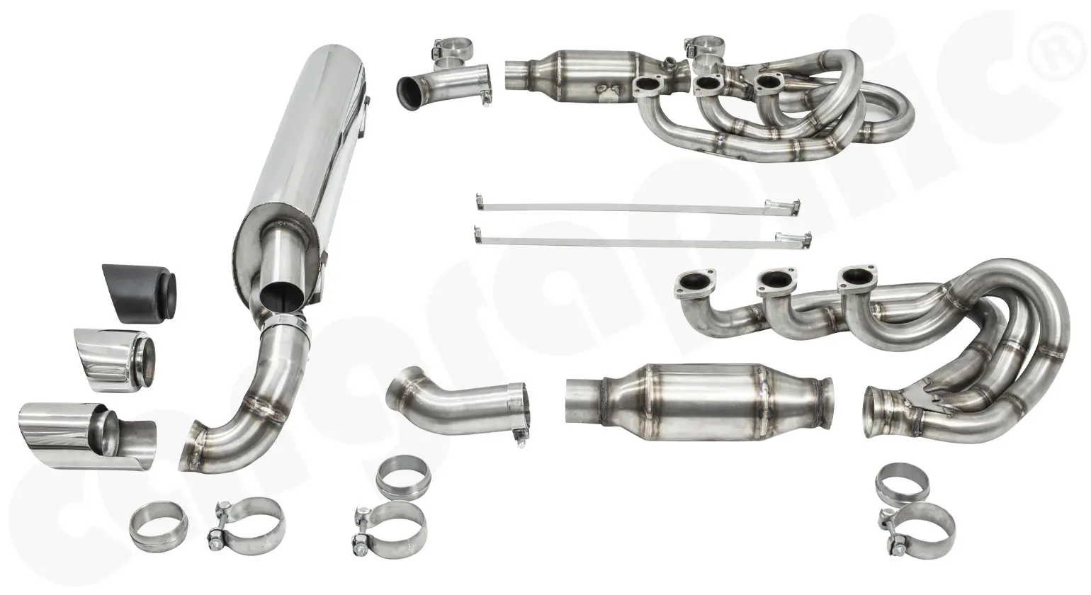CARGRAPHIC Sportauspuff für Porsche 911 964 RS Bild