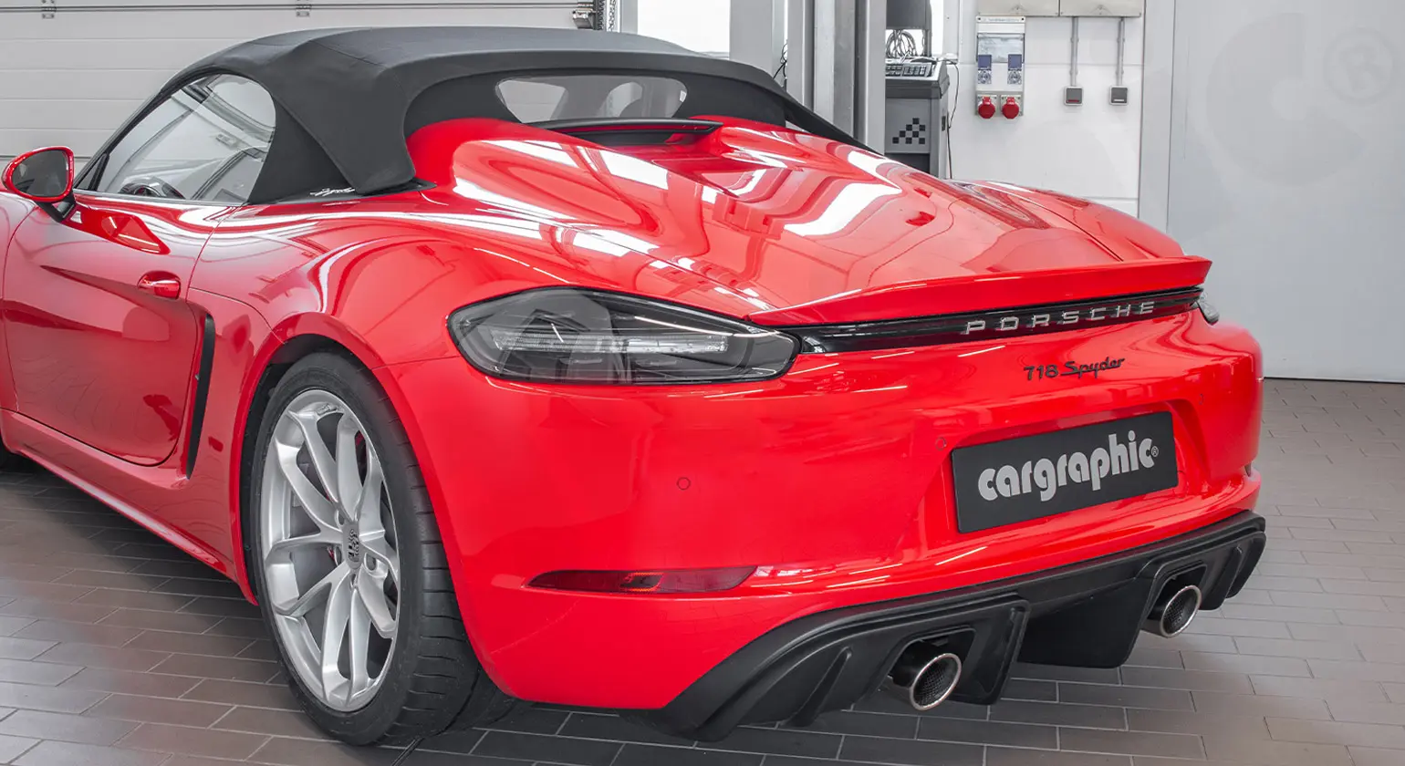 CARGRAPHIC Sport Endrohre für Porsche 718 günstig