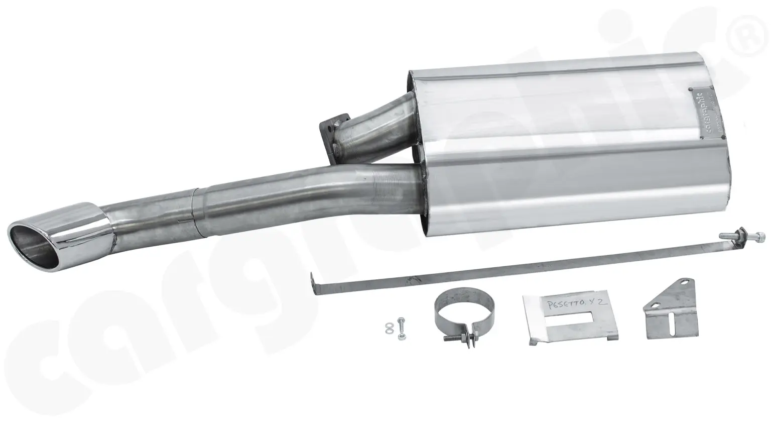 CARGRAPHIC Sport Endschalldämpfer für Porsche 930 Bild