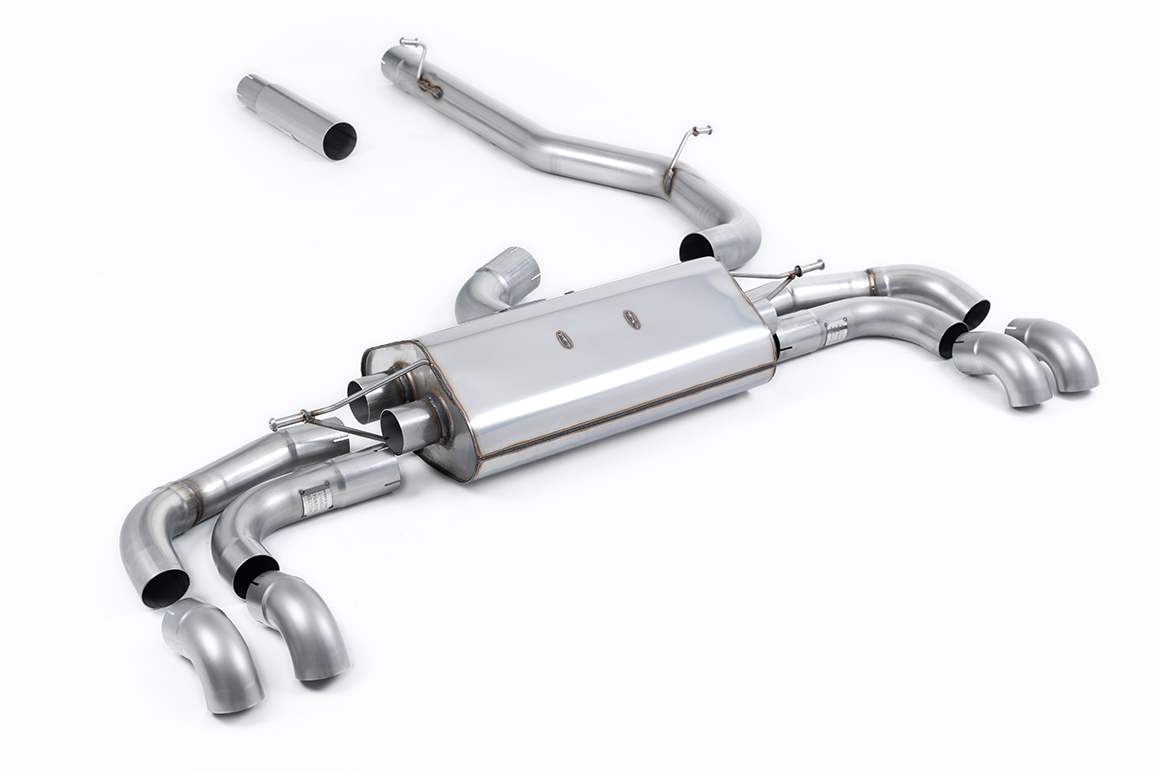 Milltek Komplettanlage (non-resonated) für VW Tiguan Allspace 2.0TSI ab 2022