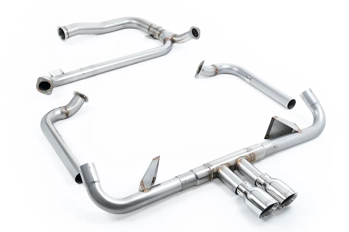 Milltek Komplettanlage inkl. Katersatzrohr für Porsche Boxster / Cayman 718 GTS 2.5T