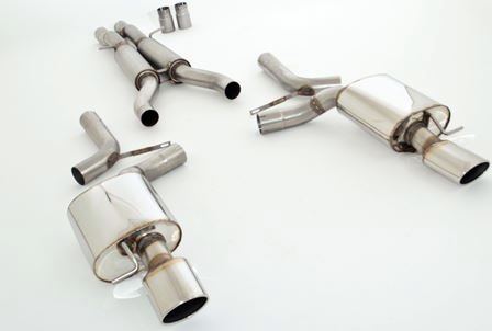 Friedrich Motorsport 2x76mm Duplex-Anlage Audi RS6 4F Quattro