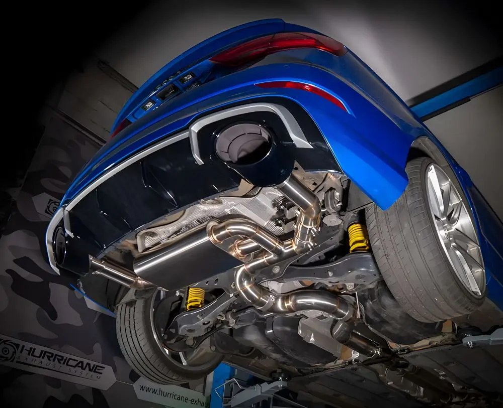 Hurricane 3,5” Abgasanlage für Audi RS3 8V Anleitung