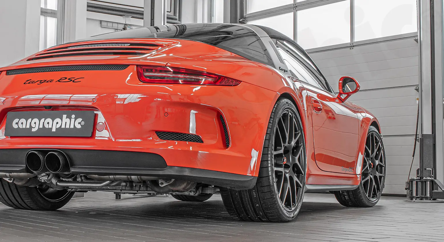 CARGRAPHIC Sportauspuff GT3 Look für Porsche 991 Anleitung