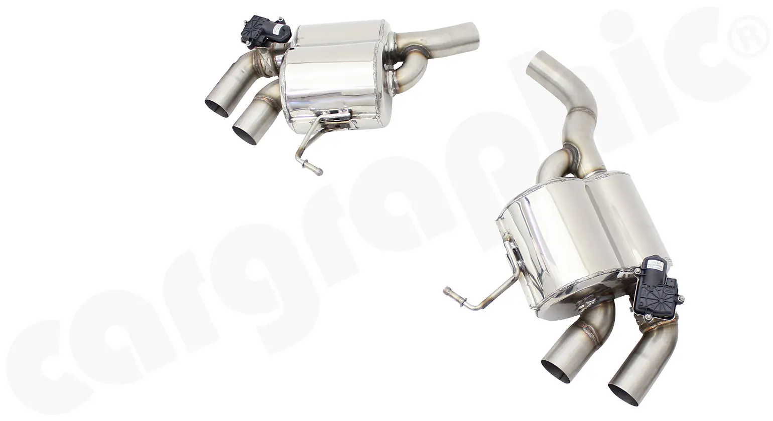 CARGRAPHIC Sportauspuff für Porsche Macan 2,0L Foto