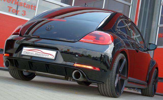 Friedrich Motorsport Duplex Sportendschalldämpfer VW Beetle 5C und Cabrio inkl. Dune 