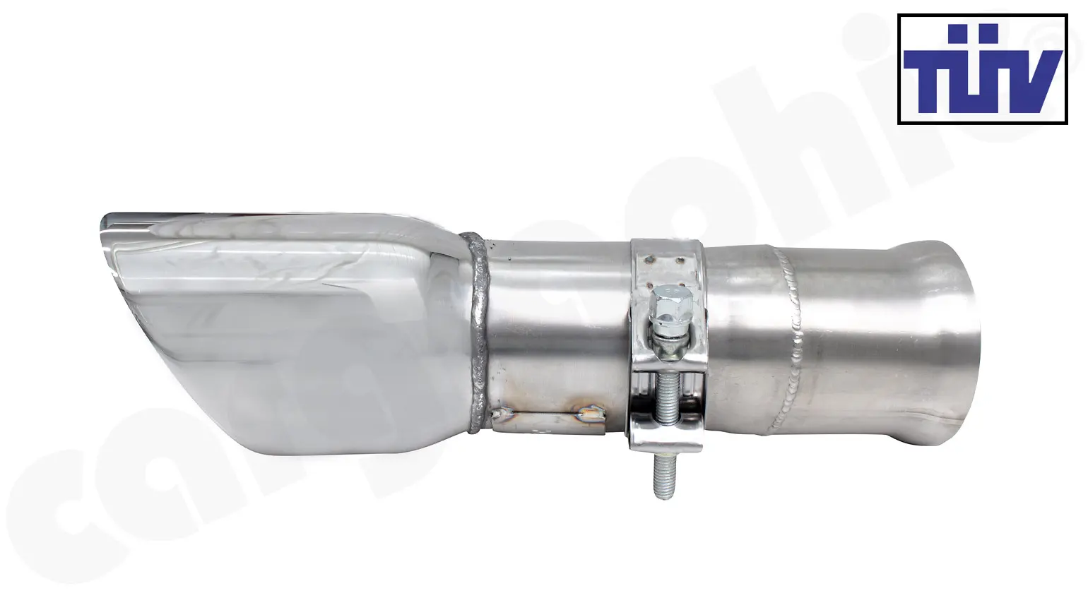 CARGRAPHIC Sport Endrohr für Porsche 964 Carrera Details