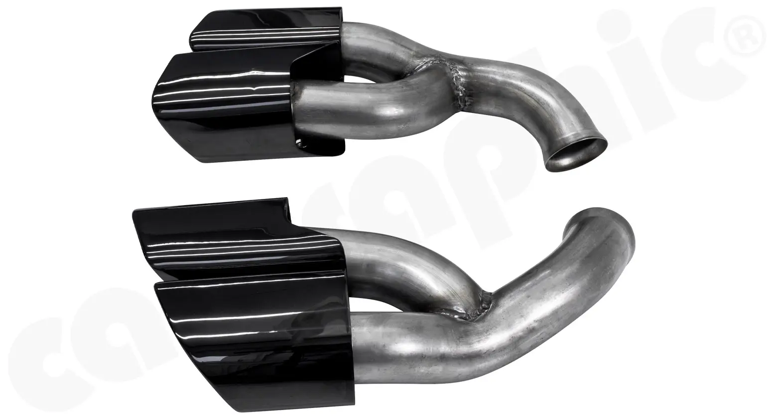 CARGRAPHIC Doppelendrohrsatz für Porsche Cayenne günstig