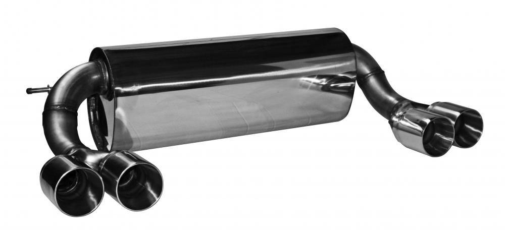 Bastuck Sportauspuff für BMW 218i Typ F22 (Coupé) 2x 2x85mm, gerade Race-Look