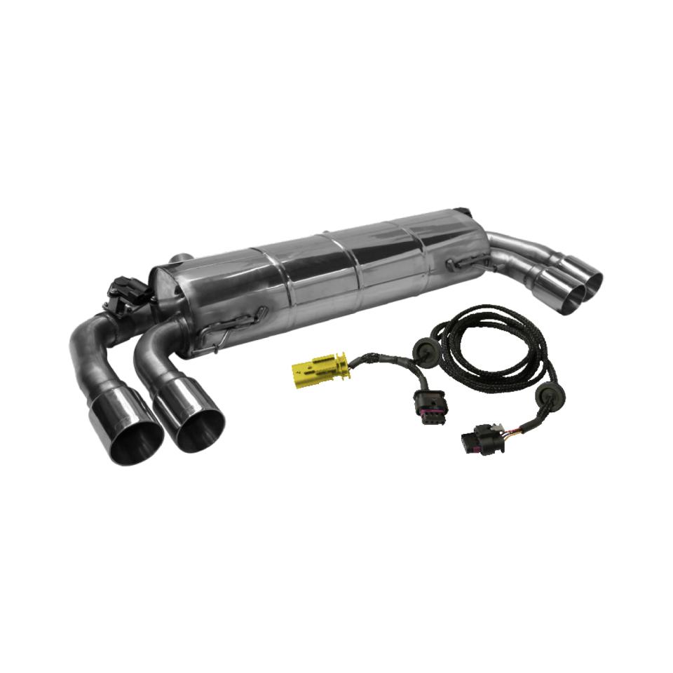 Bastuck Sportauspuff für BMW M340i xDrive Typ G20 (Limousine) nur OPF 2x 2x90mm, gerade Race-Look