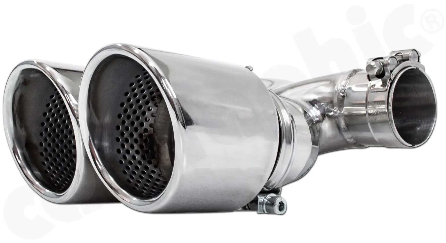 CARGRAPHIC Sport-Endrohr für Porsche 981 Bild