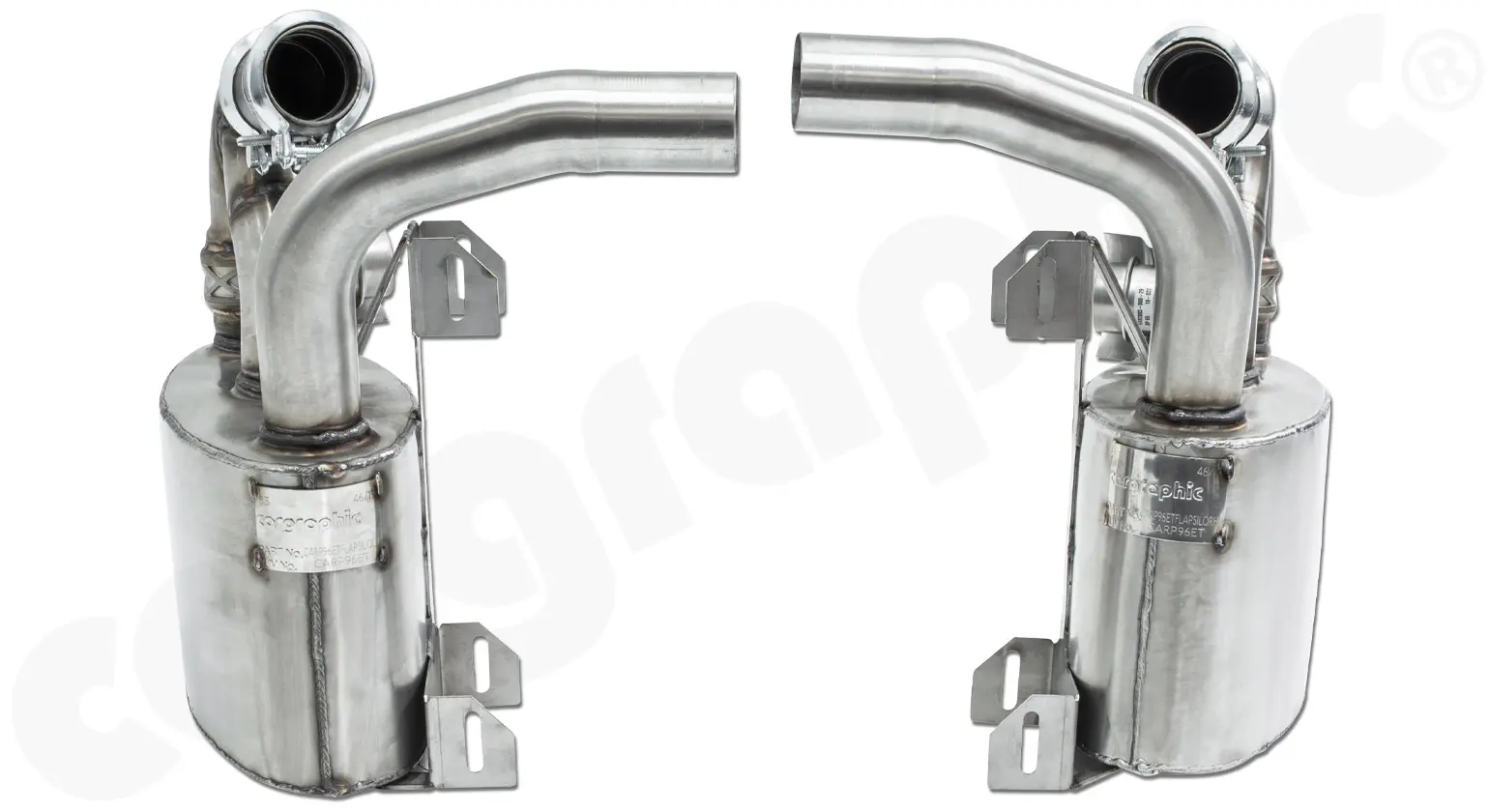 CARGRAPHIC Sportauspuff für Porsche 996 Carrera 4S Bild