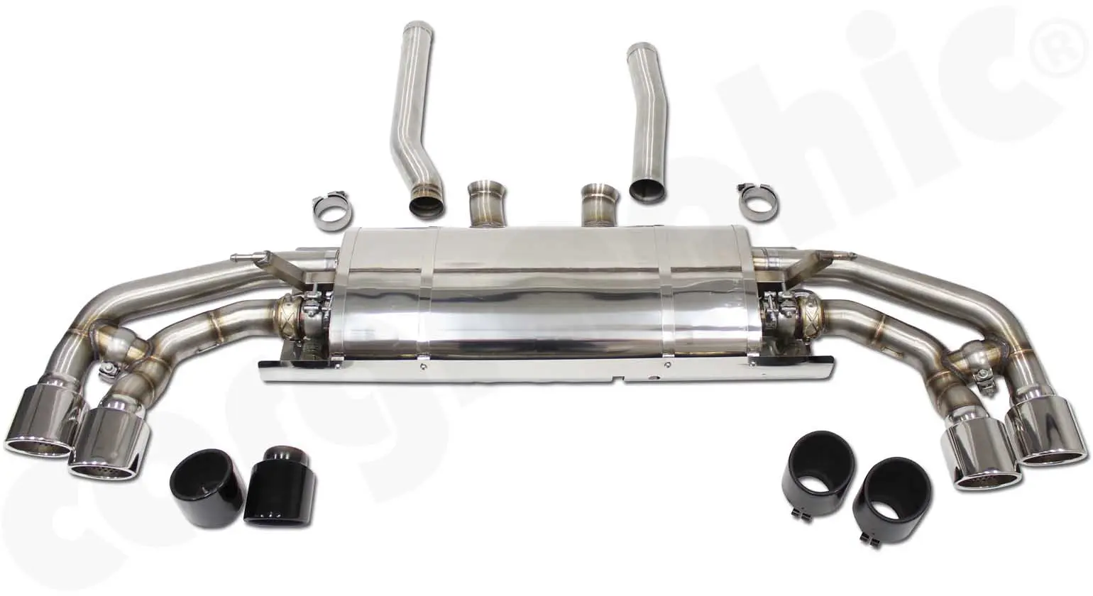 CARGRAPHIC Sportauspuff für Porsche Cayenne 958.2 Foto