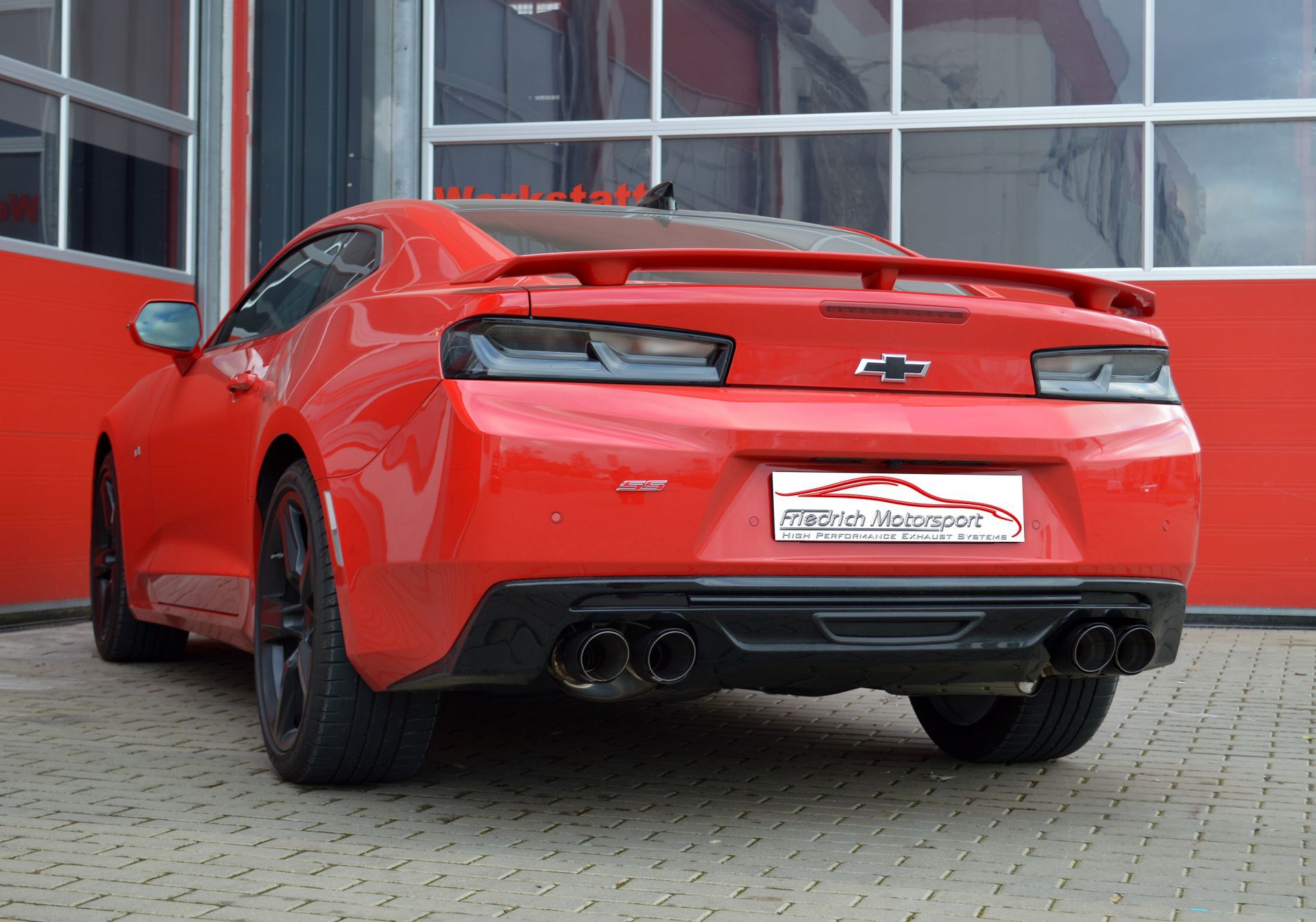 Friedrich Motorsport 76mm Duplex-Anlage mit Klappensteuerung Chevrolet Camaro Coupe 