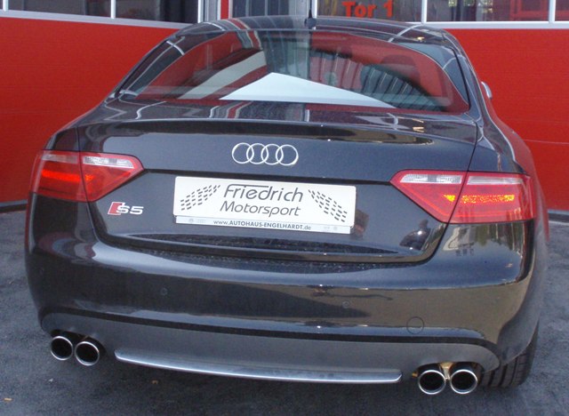 Friedrich Motorsport 70mm Duplexanlage Audi S5 B8 Coupe Quattro