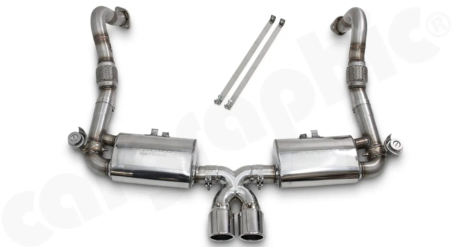 CARGRAPHIC Endschalldämpfer für Porsche 718 Foto