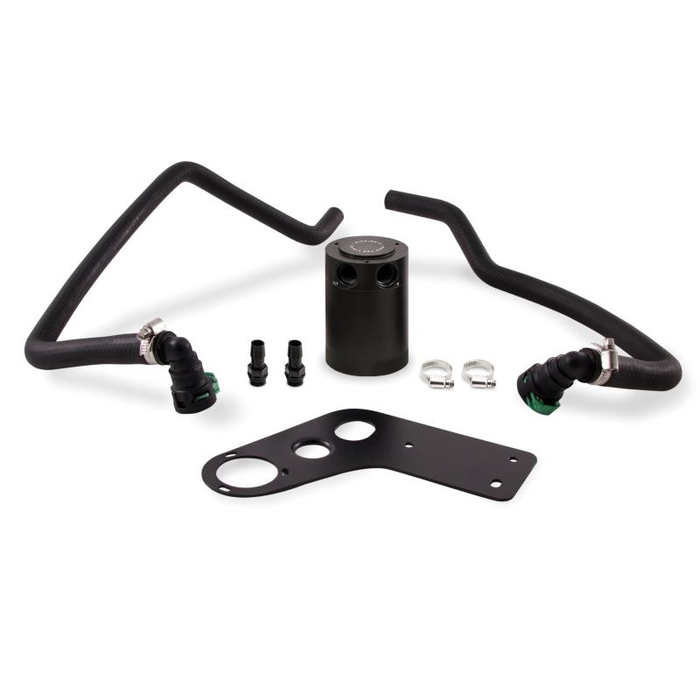 Mishimoto Catch-Can-Set Öl-Auffangbehälter mit Blende für Ford Mustang GT 15–17