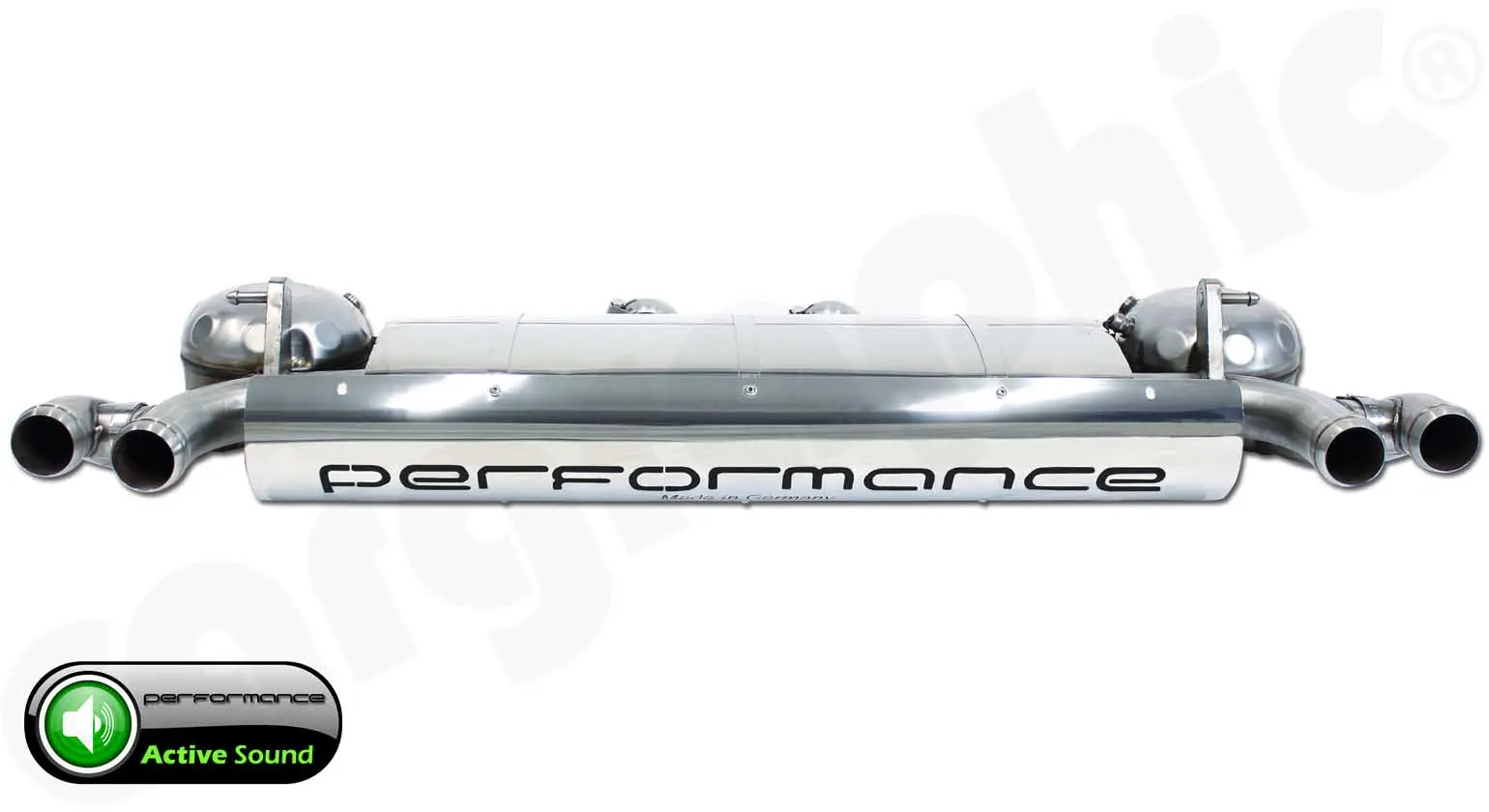 CARGRAPHIC Active Sound für Porsche Cayenne 958.1 