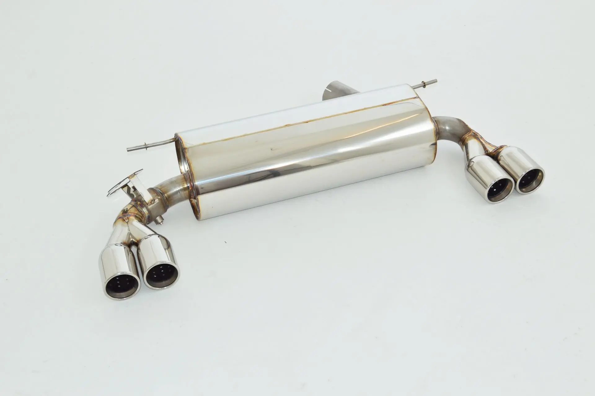Friedrich Motorsport 76mm Duplex-Sportendschalldämpfer Edelstahl