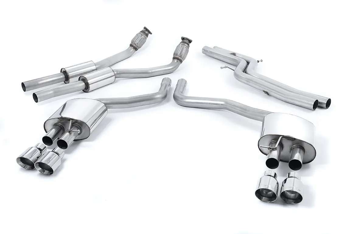 Milltek Komplettanlage (non-resonated) für Audi S6 S7 4G 4.0TFSI